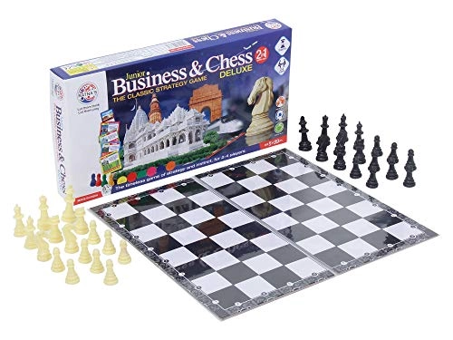 2 in 1 Business & Chess Junior Deluxe - Water Proof Board MULTIUCOLOUR