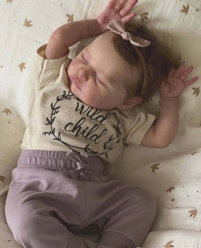 Laura Reborn Baby Doll - 20 inch Vinyl Dark Brown Ages 3+