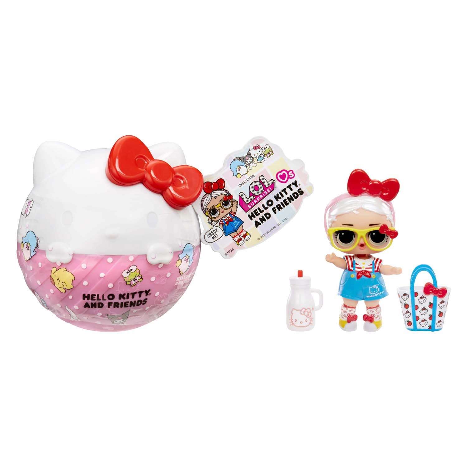 MGA Entertainment Surprise Loves Hello Kitty & Friends Tots - Limited Edition Style May Vary Ages 3+
