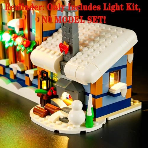 LED Light Set for LEGO Santa's Post Office 10339