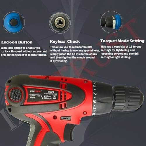 500W Electric Screwdriver Drill Machine