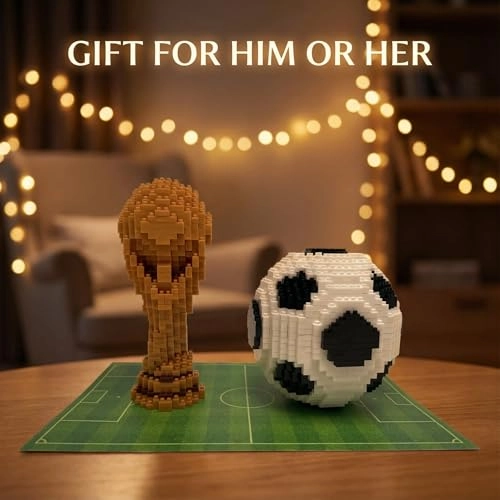 Soccer Building Block Set - Soccer&Cup 1420 pcs