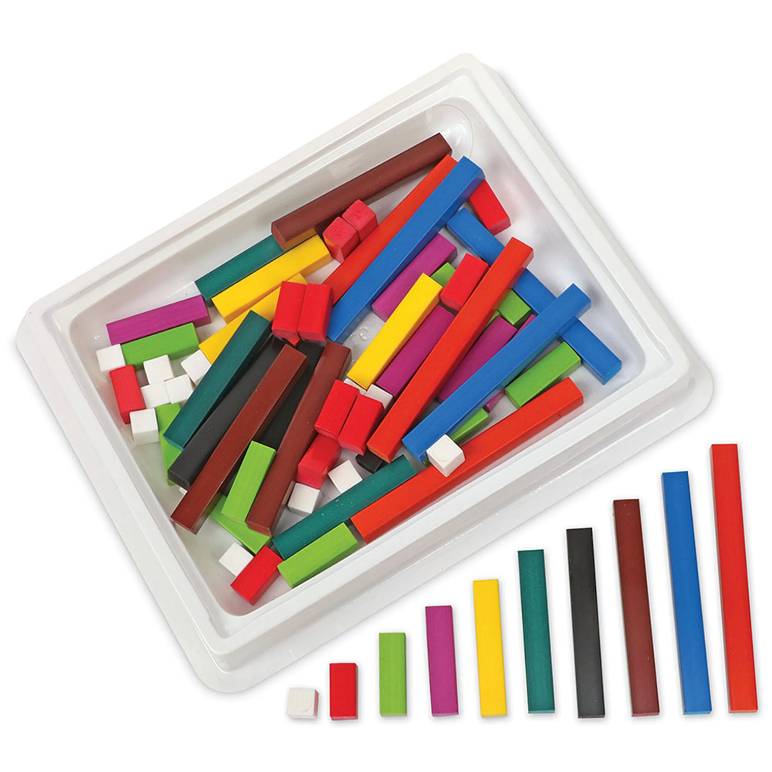 Cuisenaire Rods - 3 years and above 74 pieces