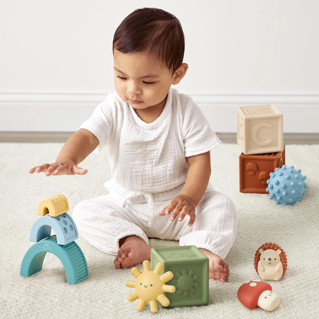 Sensory Blocks - 10 pcs