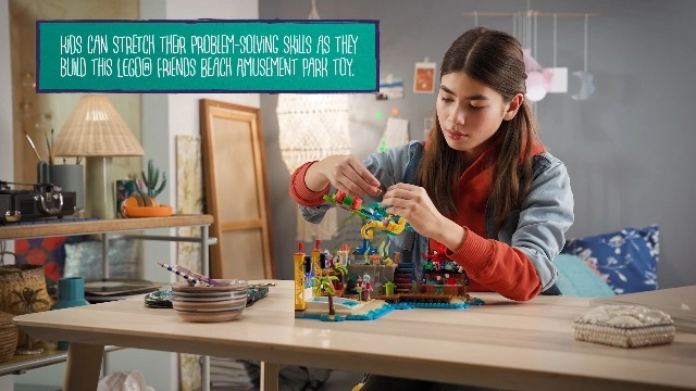 Friends Beach Amusement Park (41737) - Fun Fair Technic Elements