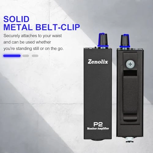 P2 - Portable In Ear Monitor Amplifier XLR/TRS 3.5mm Output