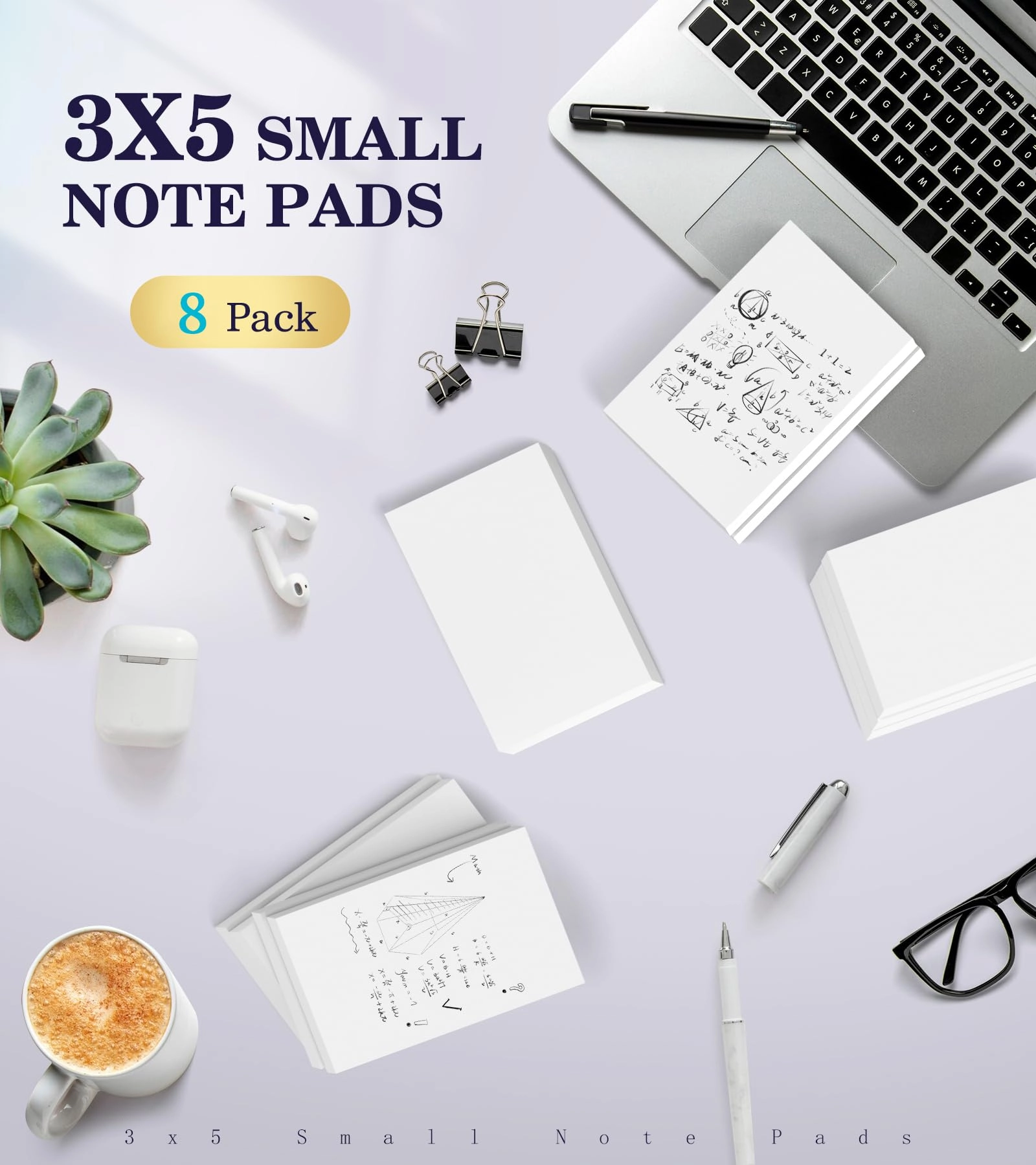 A7 Pocket Notepad - Blank 50 Sheets