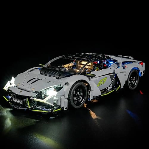 Lamborghini Revuelto Super-Sports-Car (42214) - LED Lighting Kit White