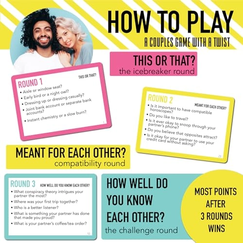 Ultimate Couples Quiz - English 18 and Up 300 conversation cards