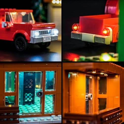 LED Light Set - Compatible with 21354 Twilight The Cullen House USB Battery Powered