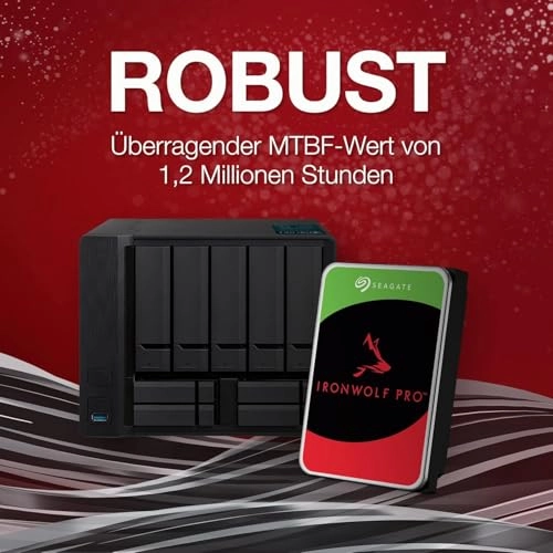 IronWolf Pro 3.5" 7200rpm 256MB SATA 6Gb/s (ST10000NT001) - 10TB