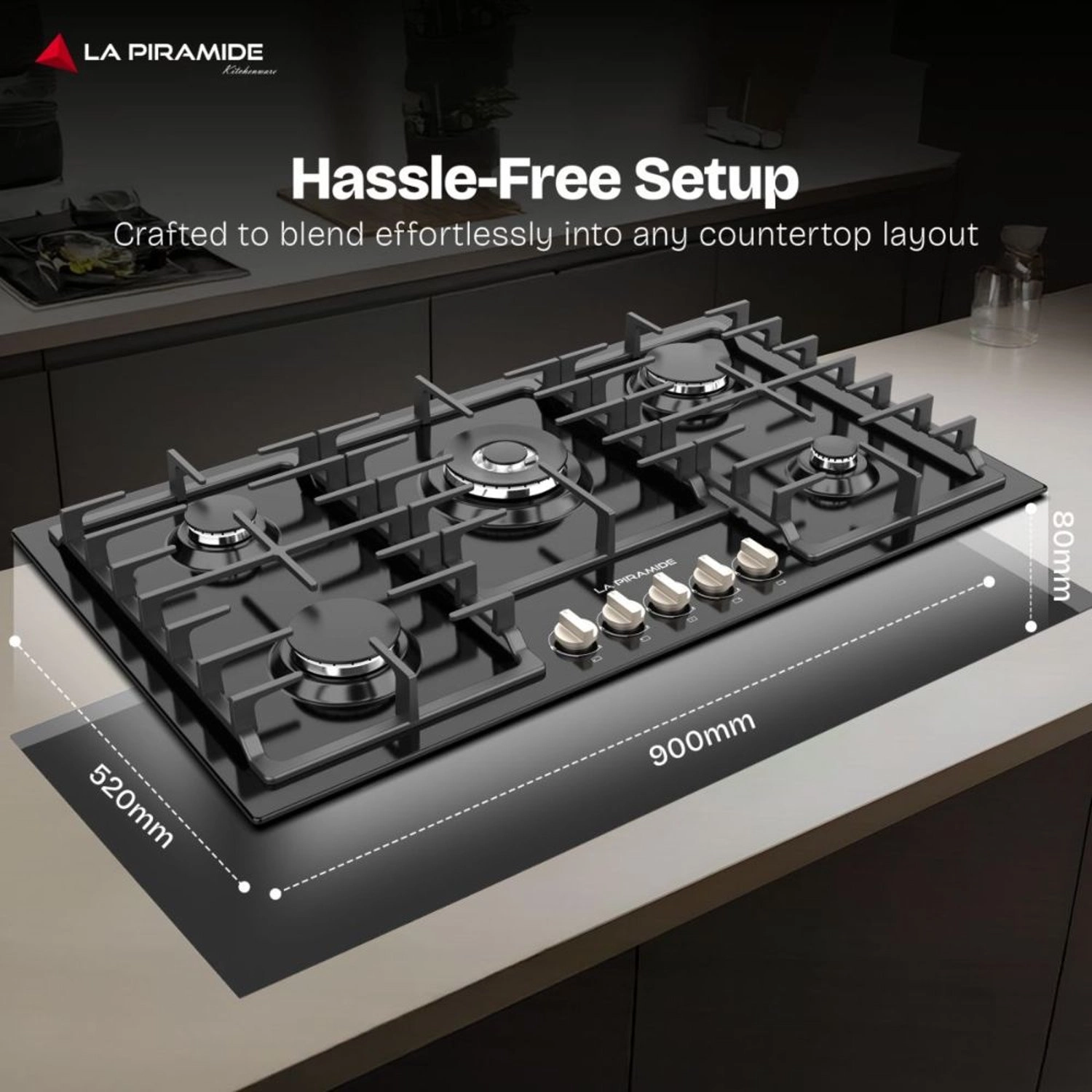 LP-95G1MWMKGB Gas hob