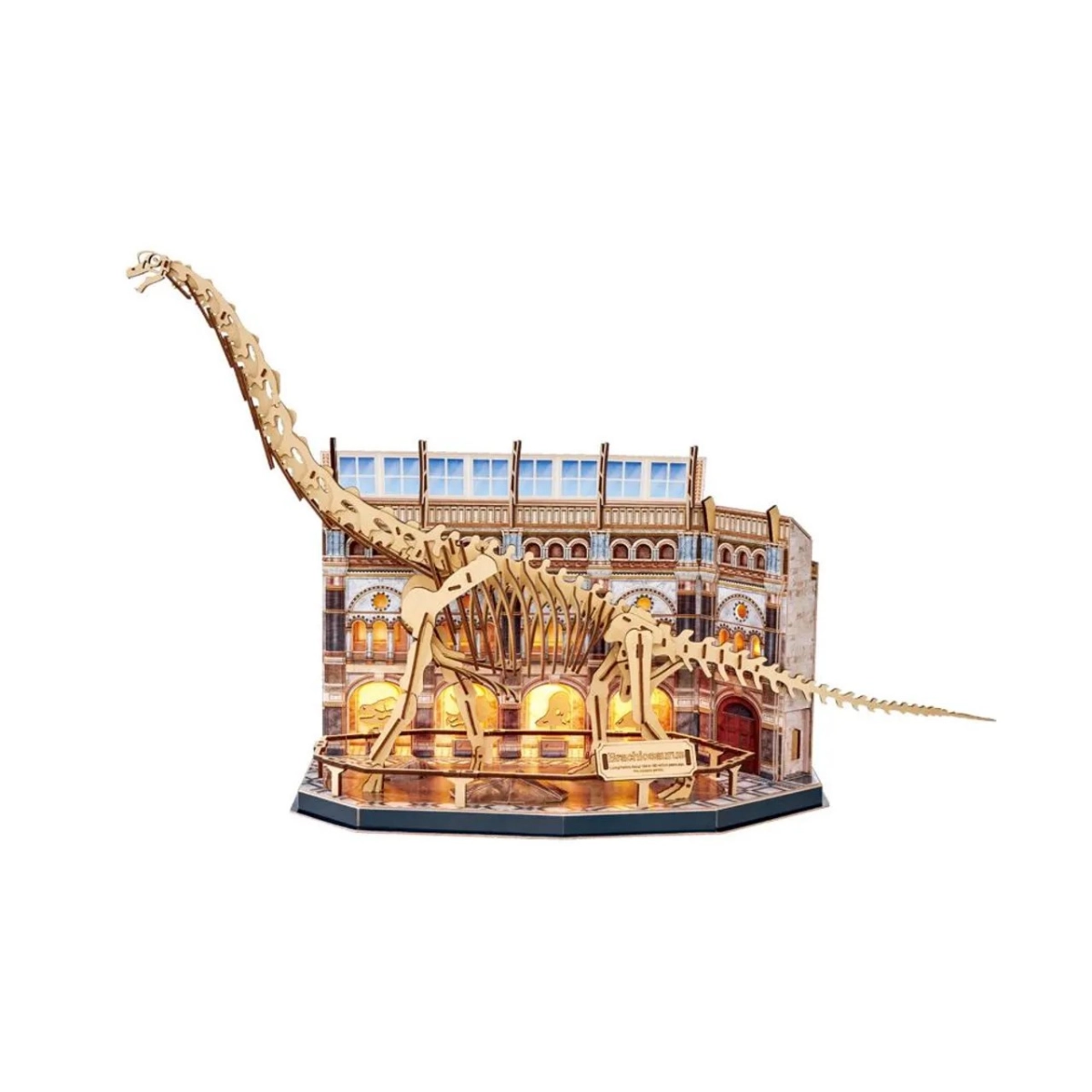 Brachiosaurus 3D Puzzle (ALGT-L544H) - 216 pcs, LED