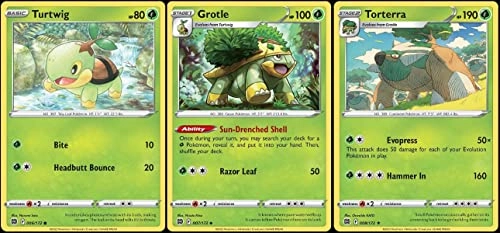 Torterra 008/172 Brilliant Stars - 3pcs