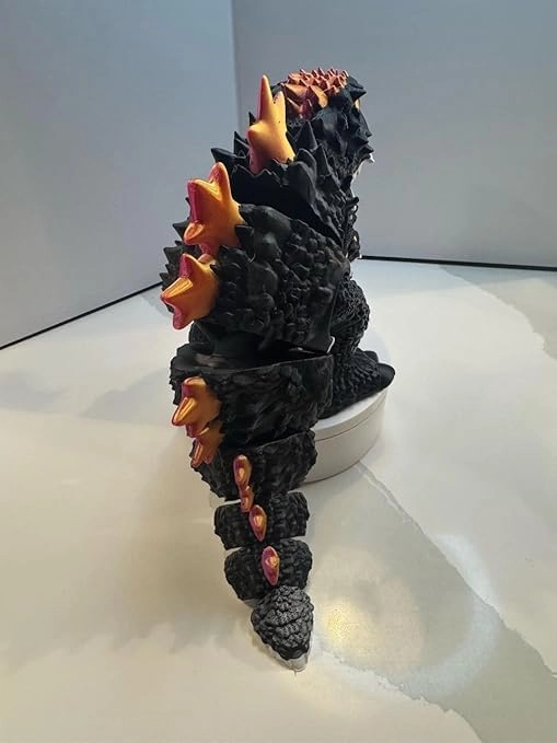 3d cubes Fire Dragon Monster Articulated Figure - Multicolor Collectible