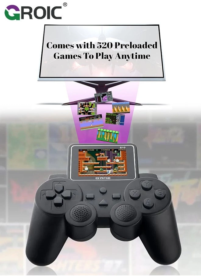 Handheld Gaming Console - 500 games 2.5 Inch Screen blue