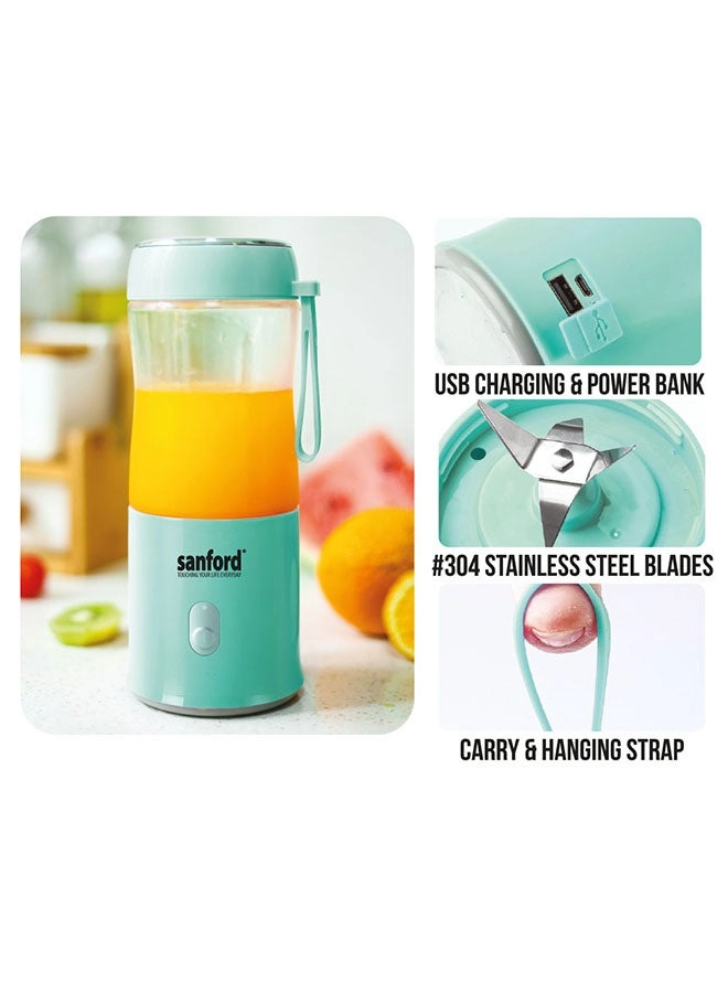 SF6810BR - 2-in-1 (Blender + Power Bank) USB Charging Dual Switch