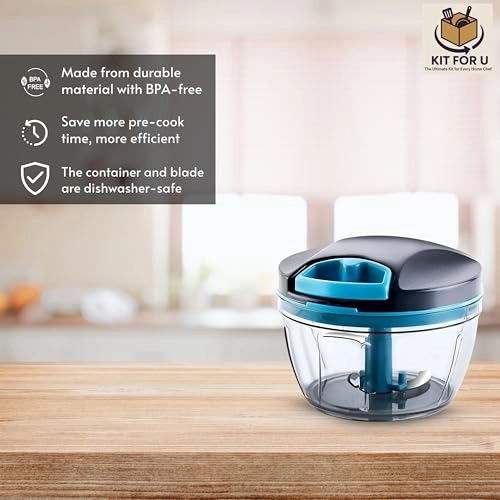 Kitchen Handy String Chopper - 470 ML 3-blade