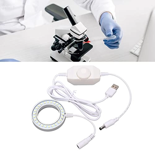 Microscope Ring Light - 0~100% Adjustable LED