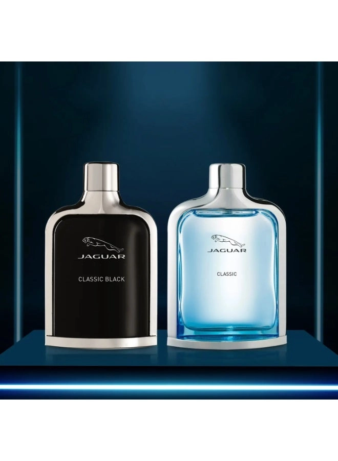 Jaguar Classic Black And Classic Blue Eau de Toilette 200 ml Gift Set
