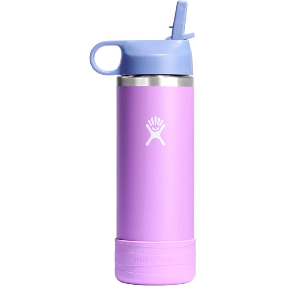 Hydro Flask Kids Wide Mouth Water Bottle - Flip Straw - 530 ml