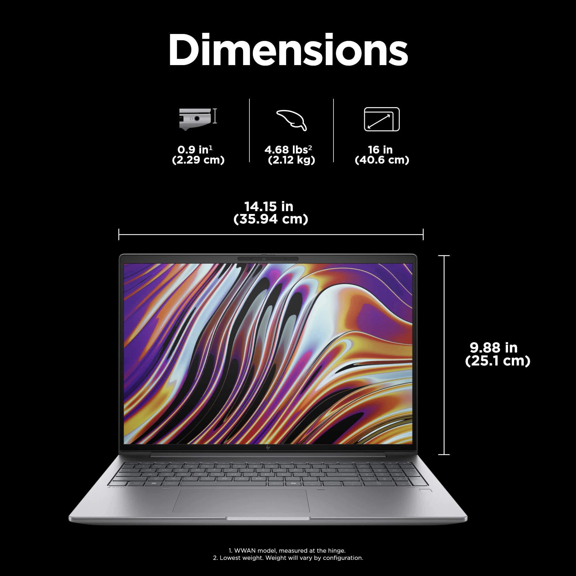 ZBook Power G11 86B23EAABD - 16.0'' Ryzen 7 8840HS 32GB DDR5 1TB SSD