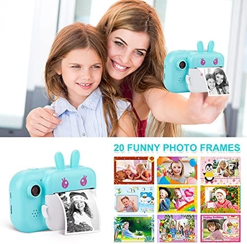40MP Kids Instant Camera