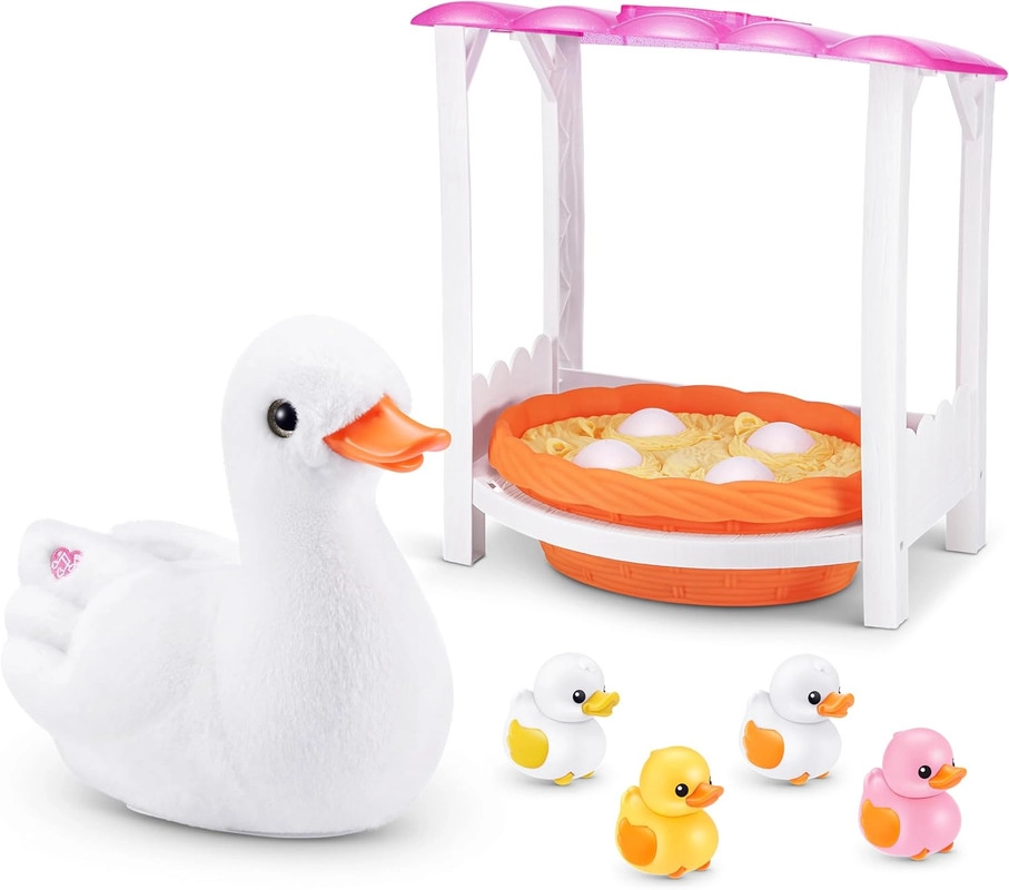Mama Duck & Baby Surprise - over 10 quacking sounds 32 cm