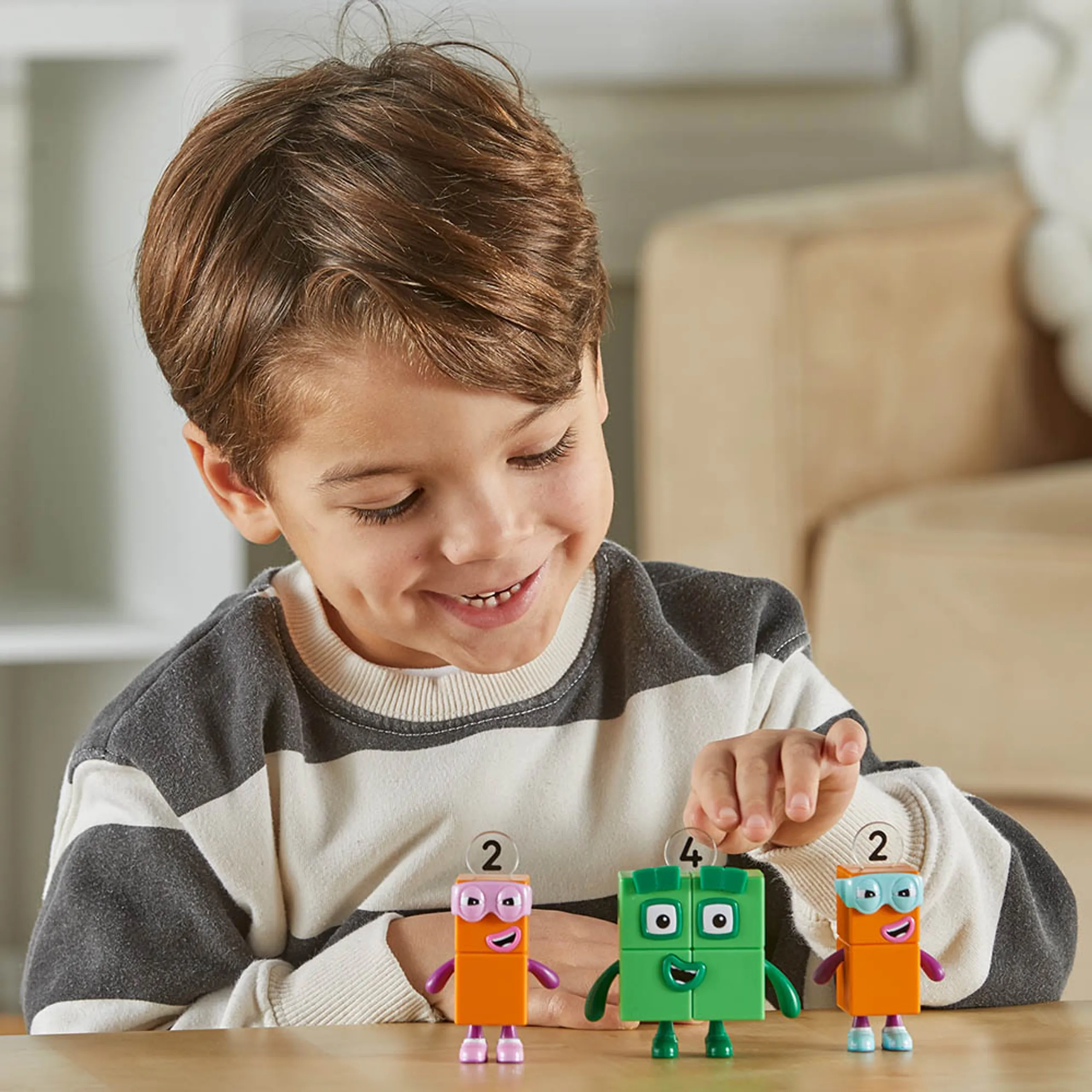 Numberblocks Four & Terrible Twos - 3 years & above 3 pieces
