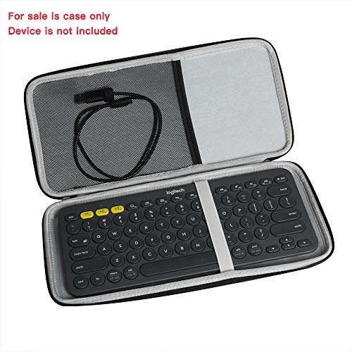 Travel Case - Hard Black Fits Logitech K380