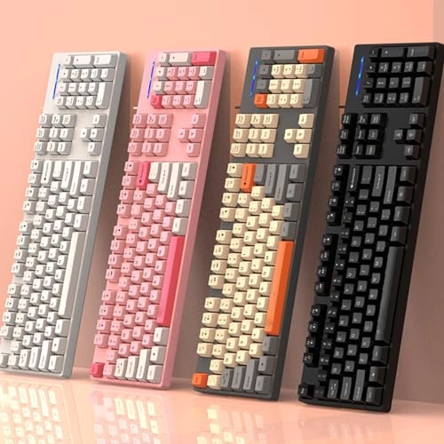 Living 3 Color 104 Key - Wired