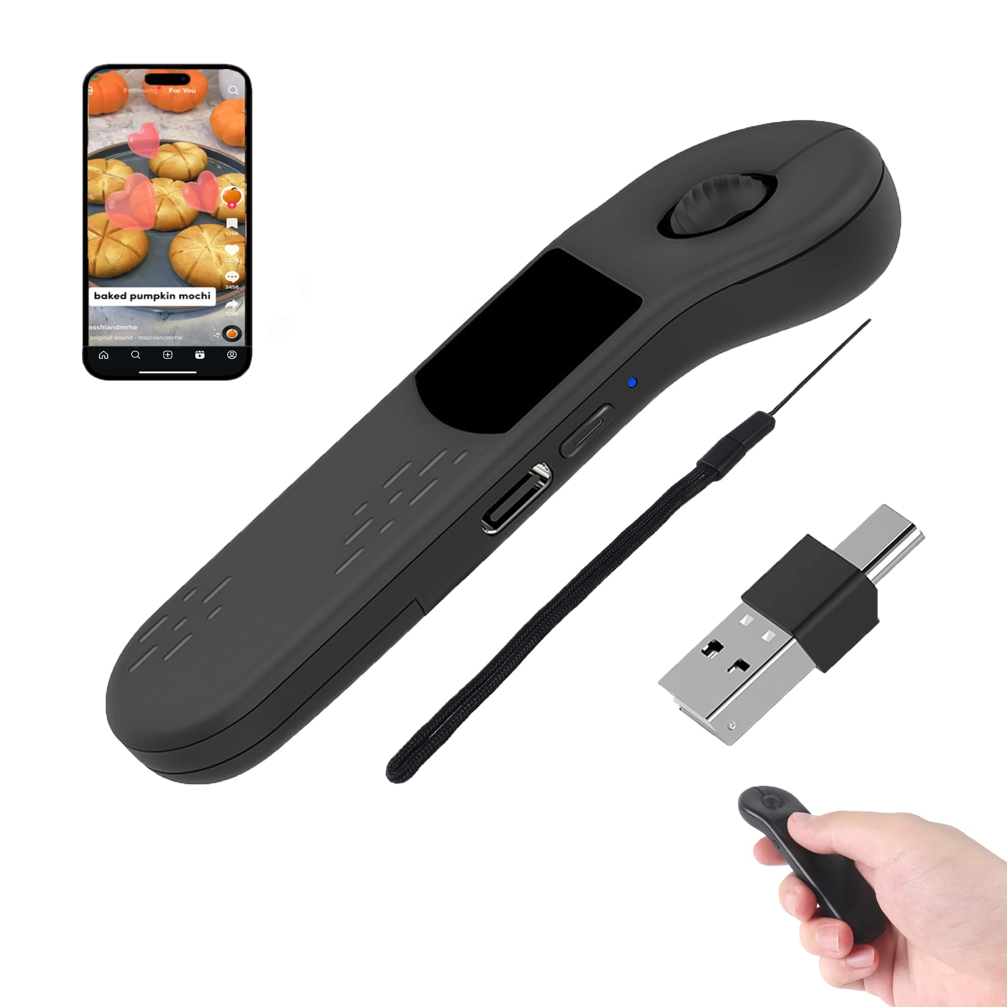 KeautFair Air Laser Mouse - Bluetooth USB