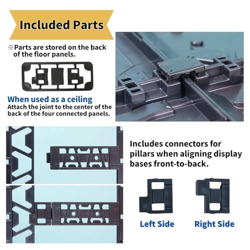 Extension Panel - 4 extension panels (2 types, 2 of each) + Alligator Clip - 2 alligator clips