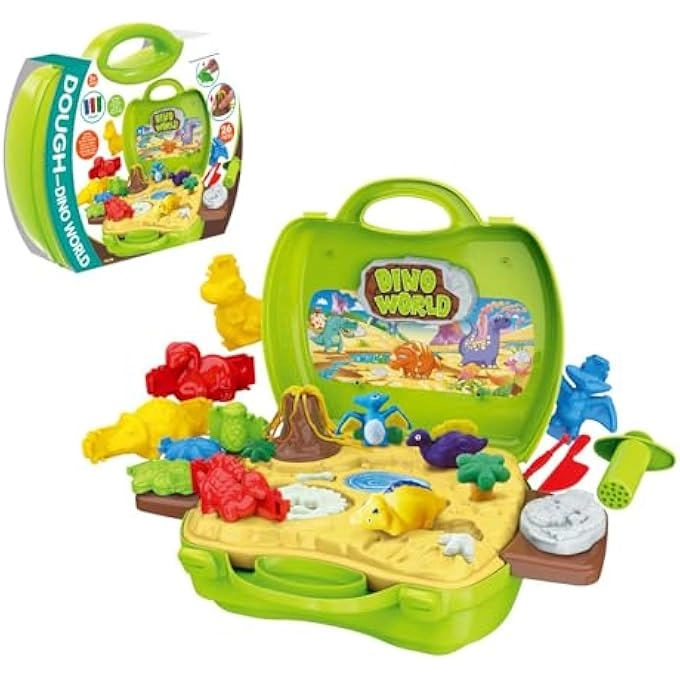 Dinosaur Play Dough Set - 30 Pack