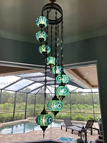 Mosaic Lamp - Mood Lighting green