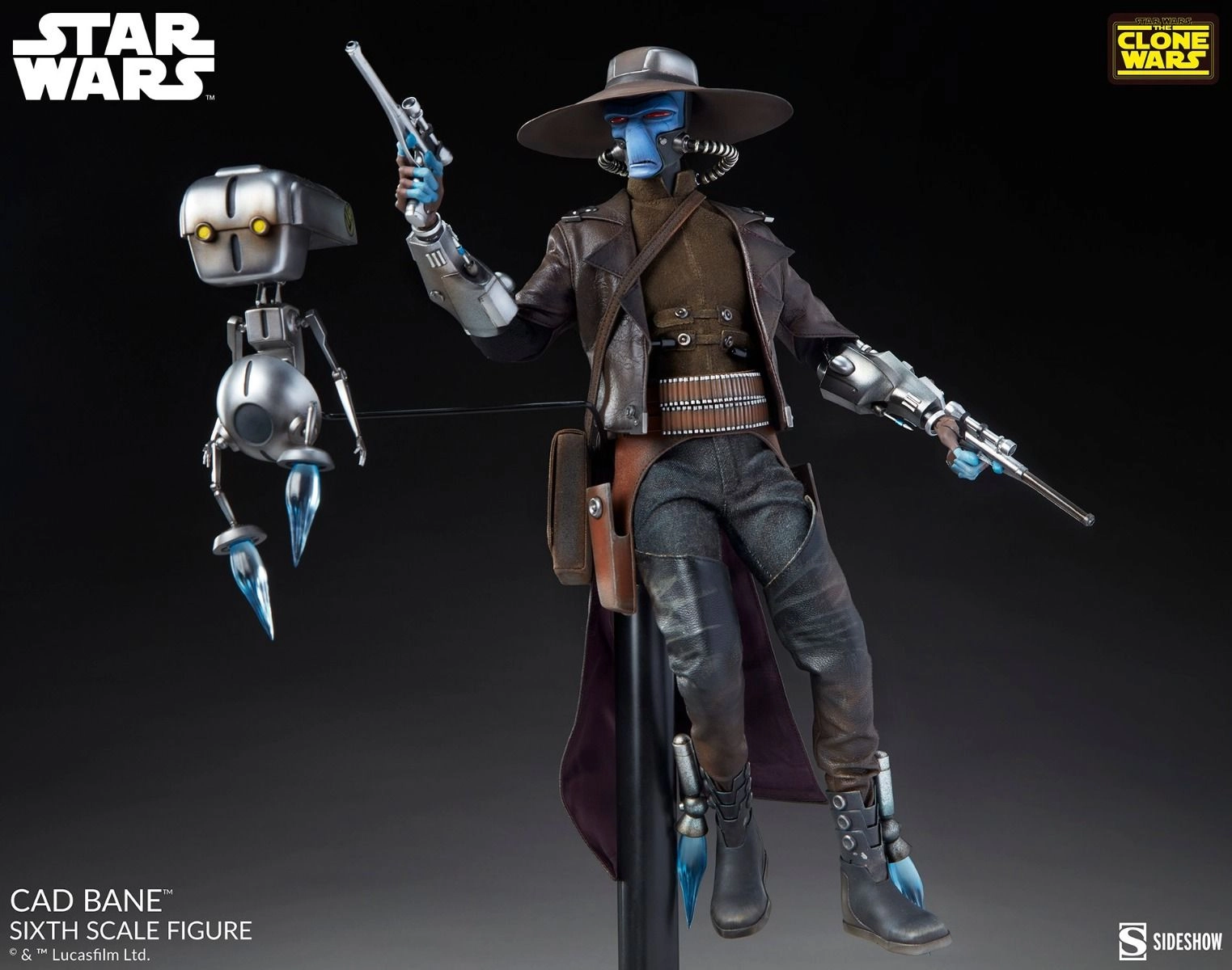 Cad Bane - Star Wars - Sixth Scale Action Figure