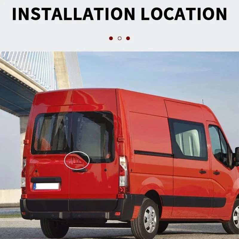 Reverse Camera - Opel Movano AHD Waterproof