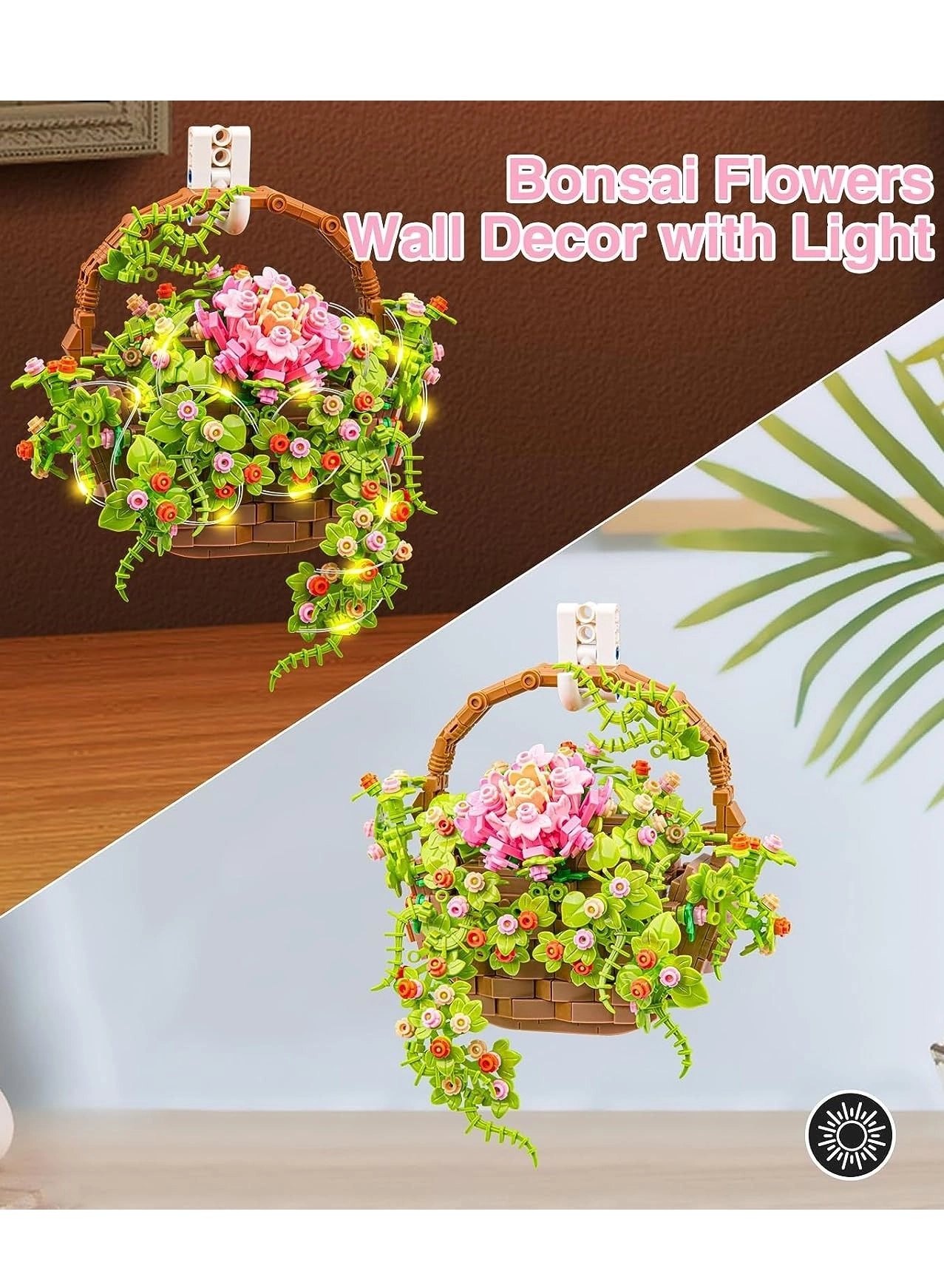 Flower Bouquet Building Blocks - Flowers 691 pcs