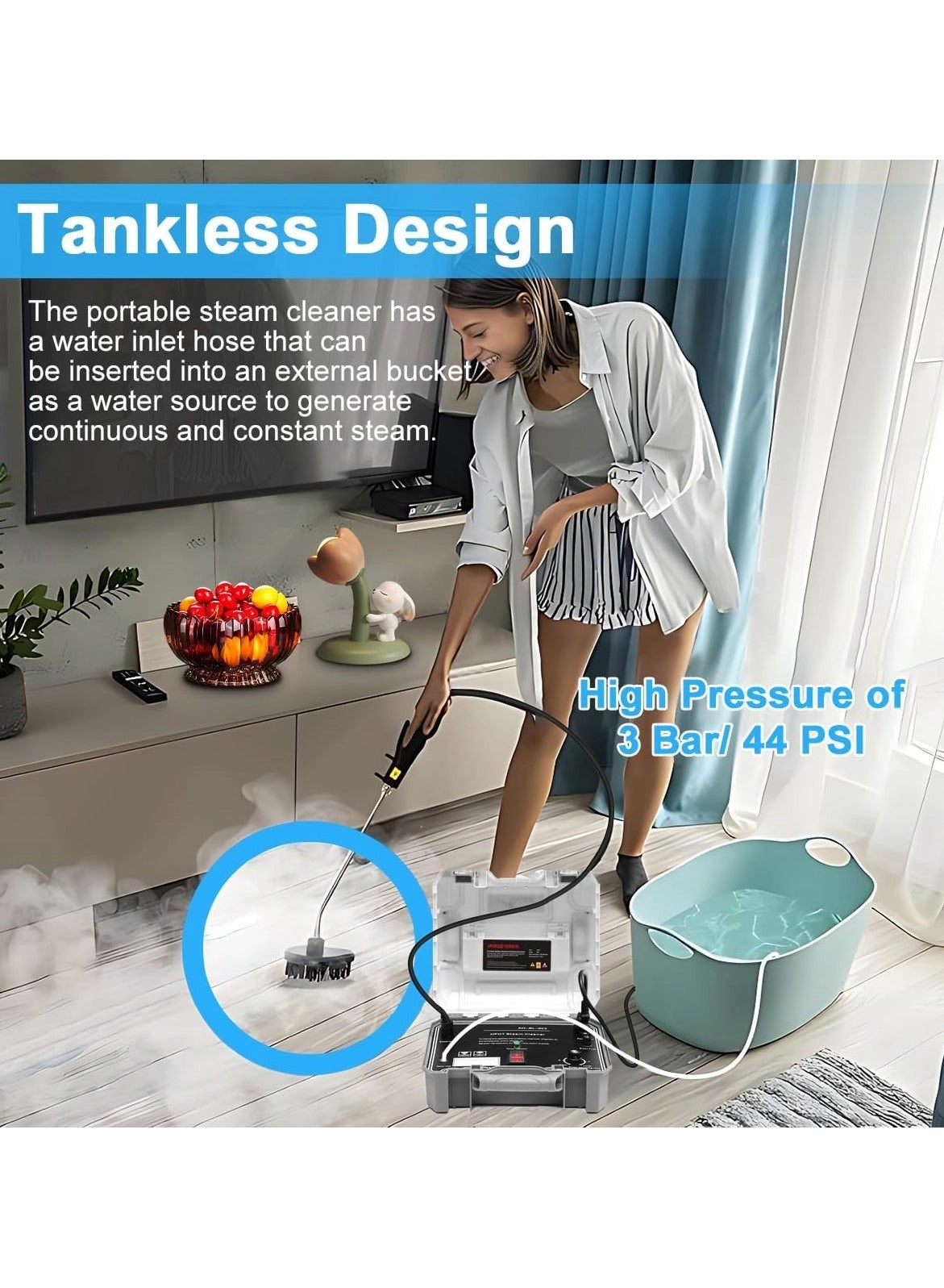 Steam Cleaner - 3 BAR