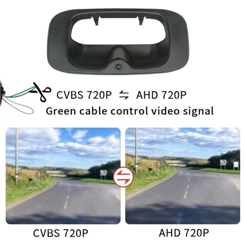 Rear View Camera Fisheye - Night vision Wired 1080P