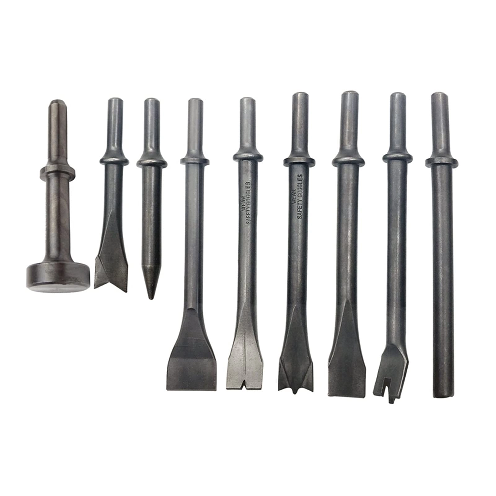 QSDCVIS Pneumatic Hammer Drill + Pneumatic Chisel + Sander Bit Set
