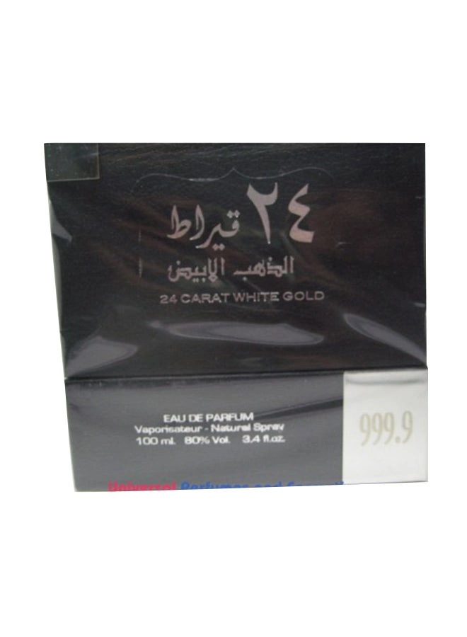 24 Carat White Gold Eau de Parfum 100ml