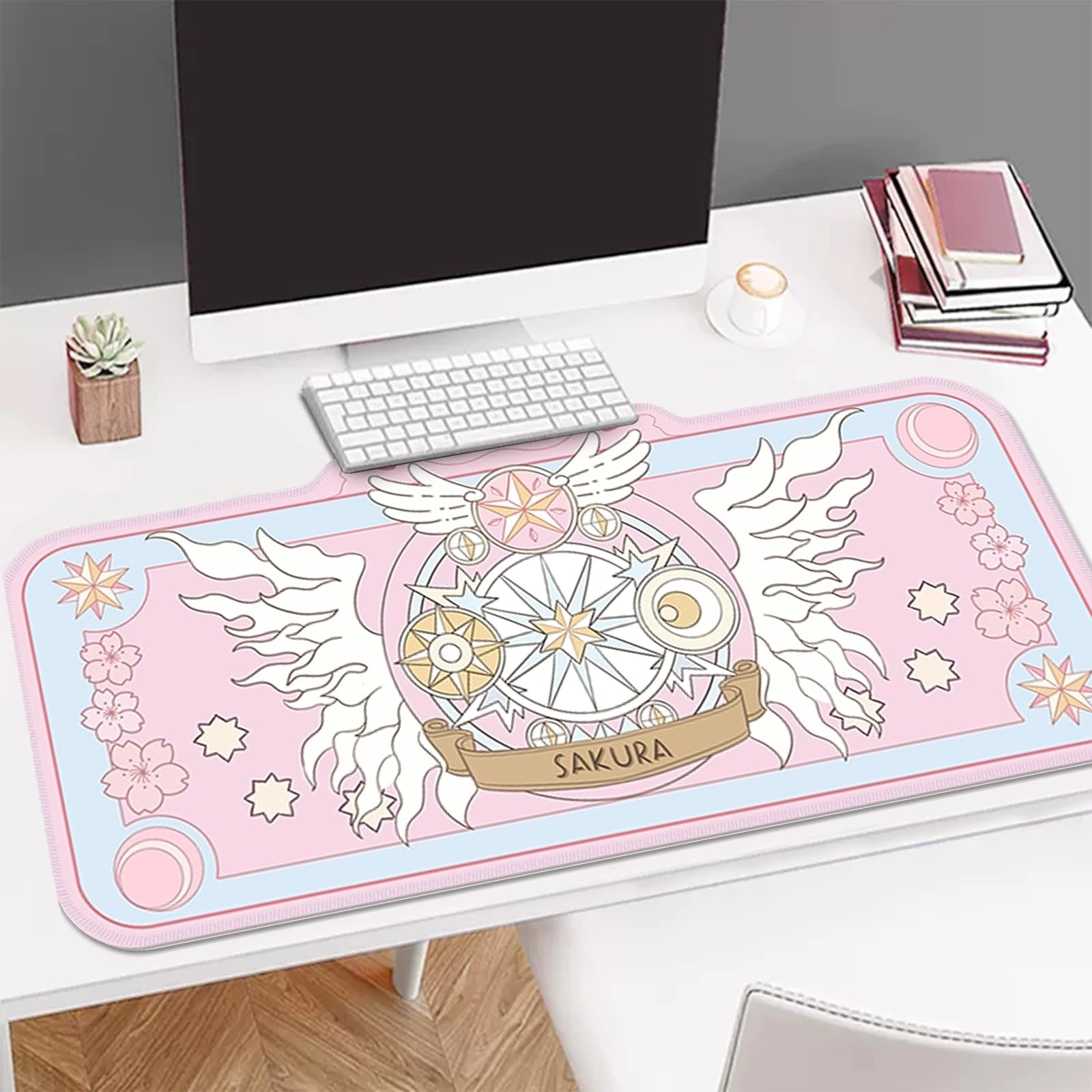 Kawaii XL Rubber Gaming Mouse Pad - 70x30 cm