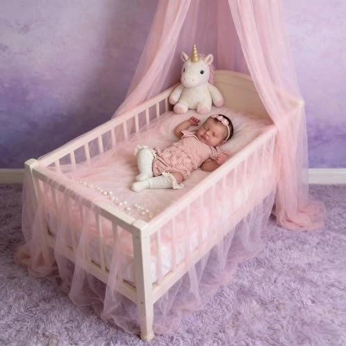 LOULOU Reborn Baby Doll - 20 Inch Soft Cloth Body & Vinyl Limbs Sleeping Ages 3+