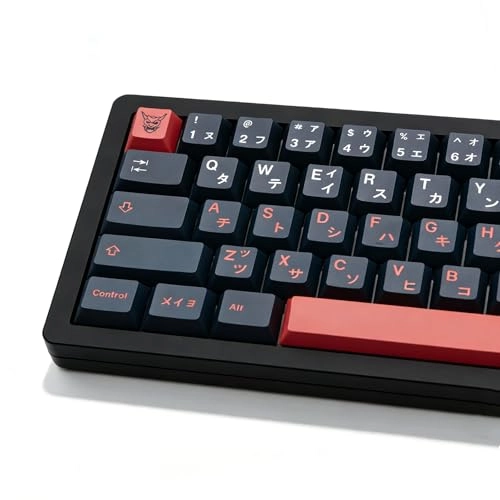 Minimalist Japanese Keycaps - ANSI, ISO, 60% Keyboard (only keycaps)