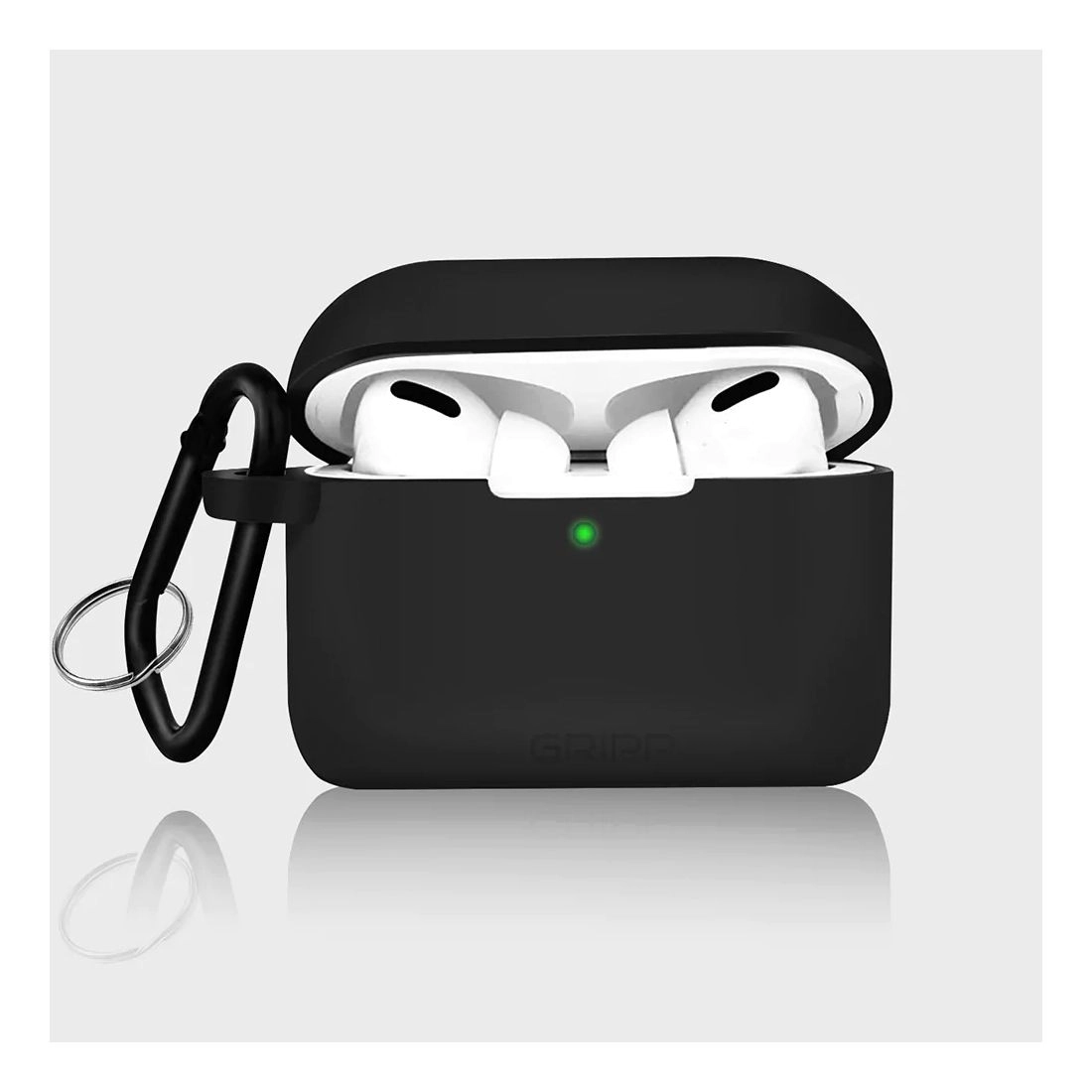 GRIPP Case for Airpods Pro (2nd Generation) - 360° protection + Keyring Hook - Carabiner