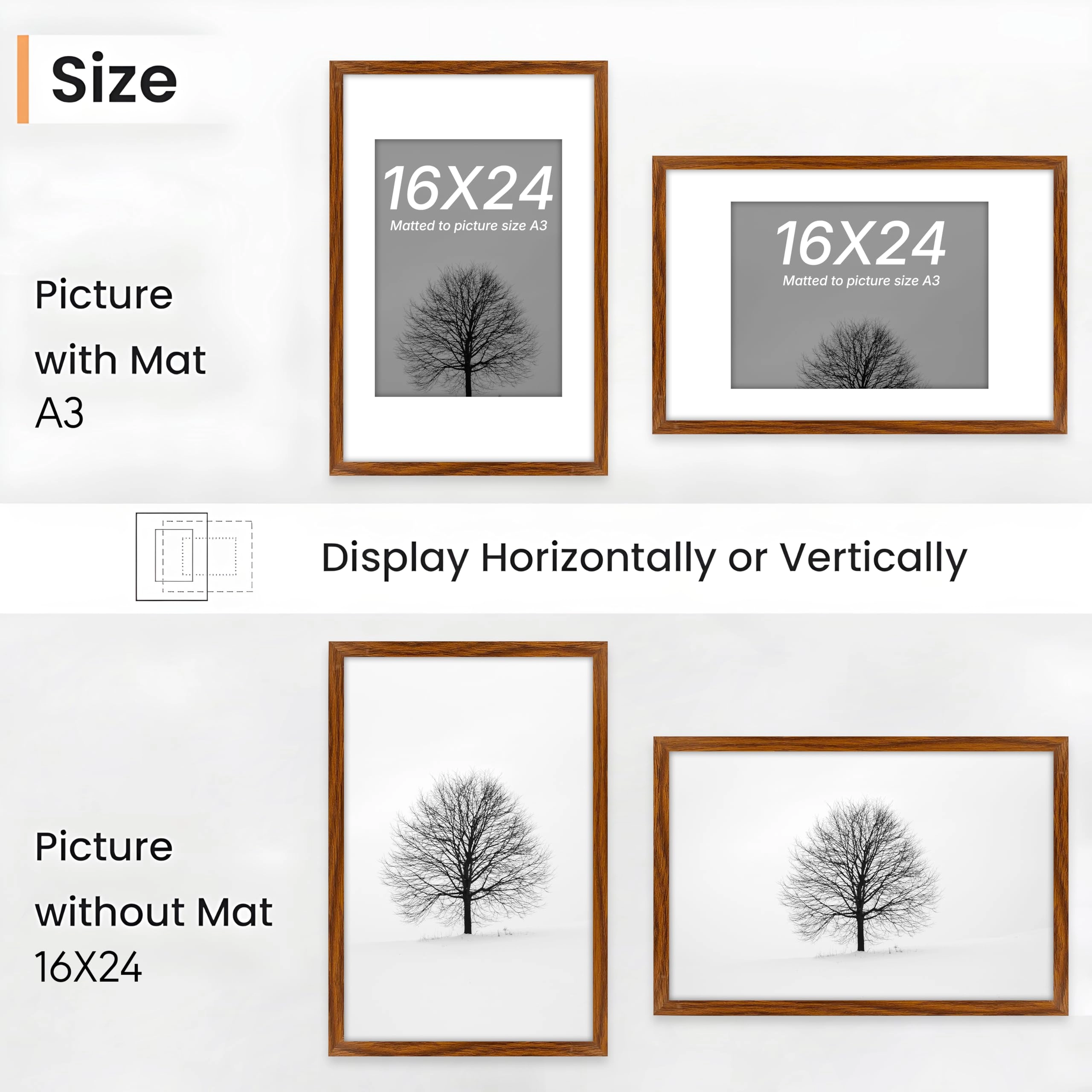 Document Frame - 16x24 Inch