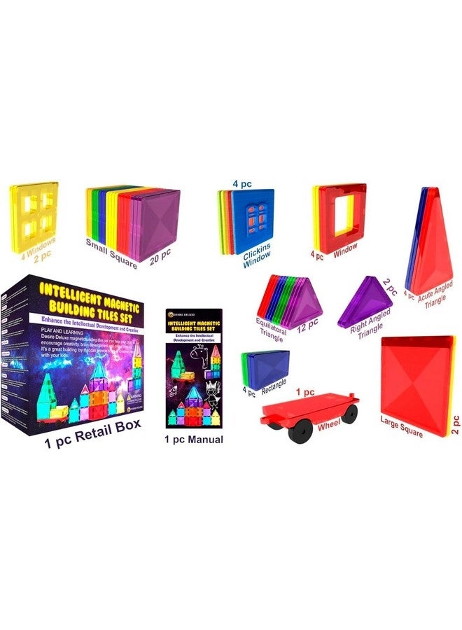 Magnetic Tiles - 57pcs