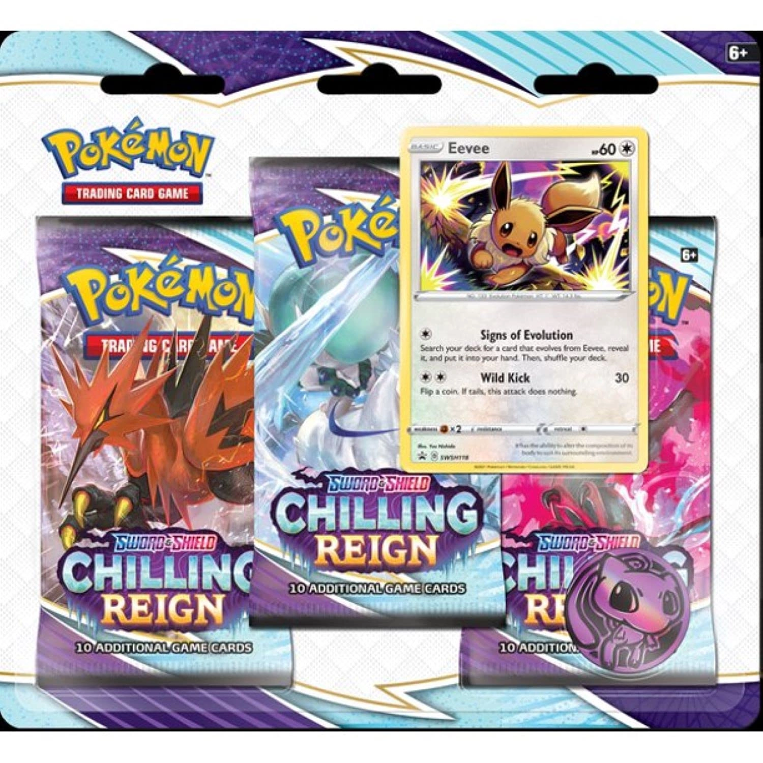 Pokémon Chilling Reign - 3pcs Pack