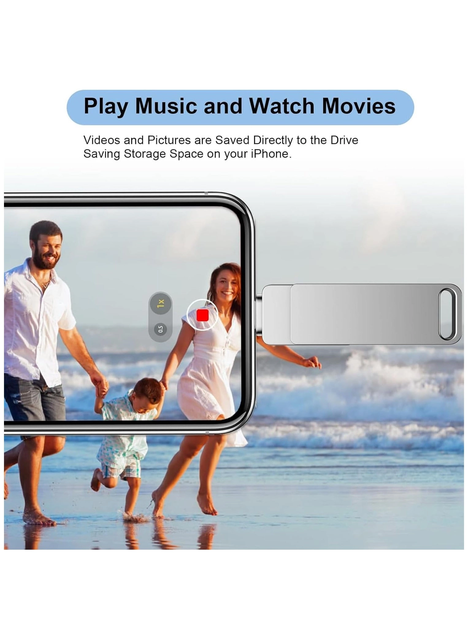 Flash Drive - Usb 3.0 Type-C iPhone Android 1TB